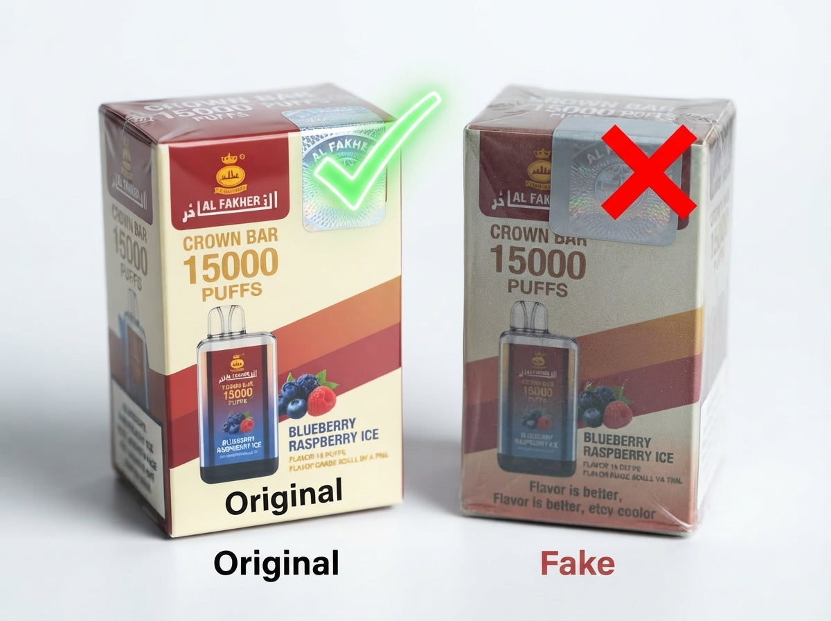 Al Fakher 15K Original vs Fake: How to Verify Sealed Packaging