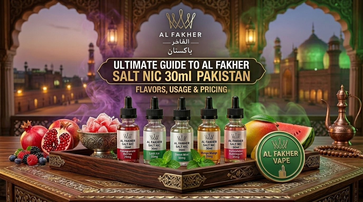 Ultimate Guide to Al Fakher Salt Nic 30ml in Pakistan – Flavors, Usage & Pricing