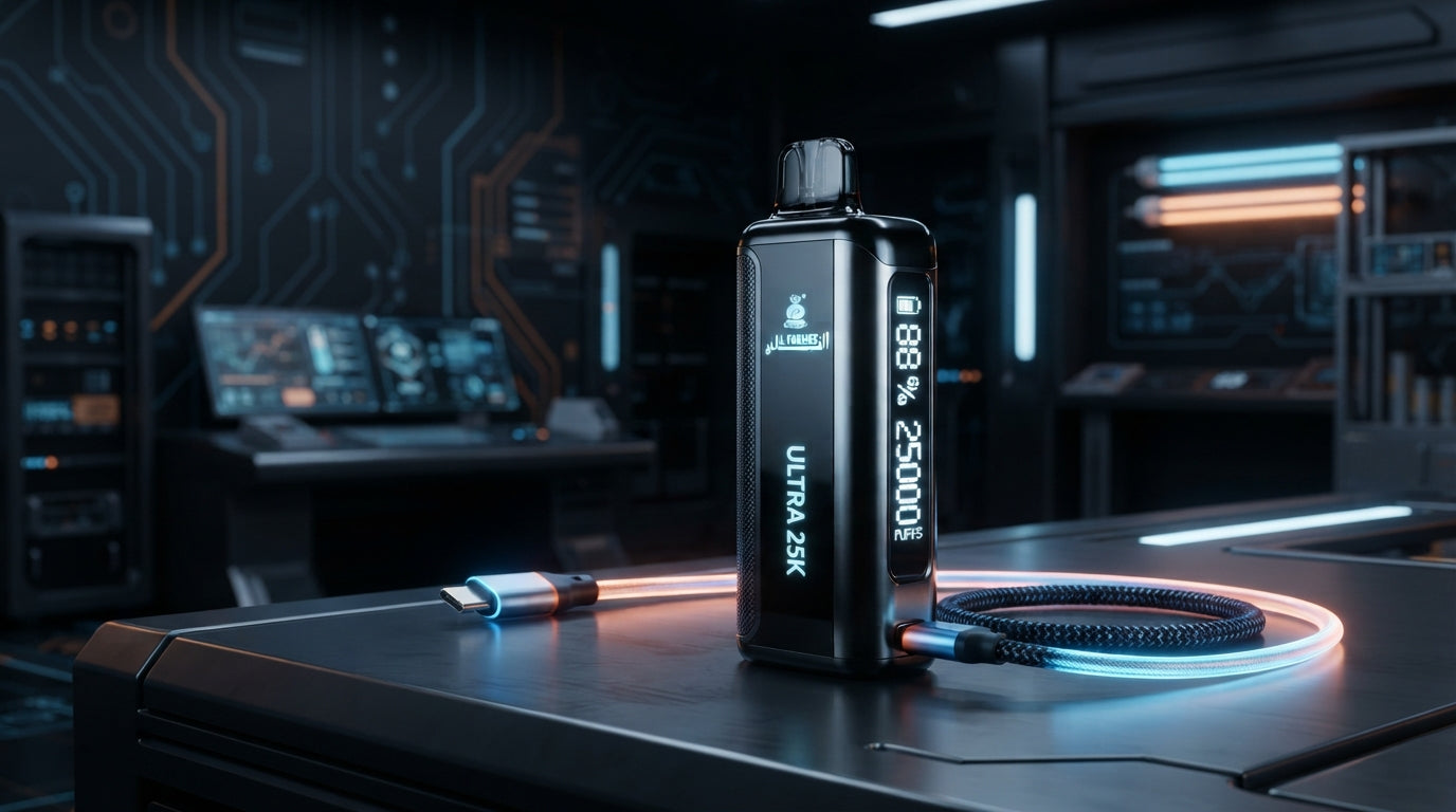 Al Fakher Ultra 25K Charging Guide – Runtime, Battery Life & Tips