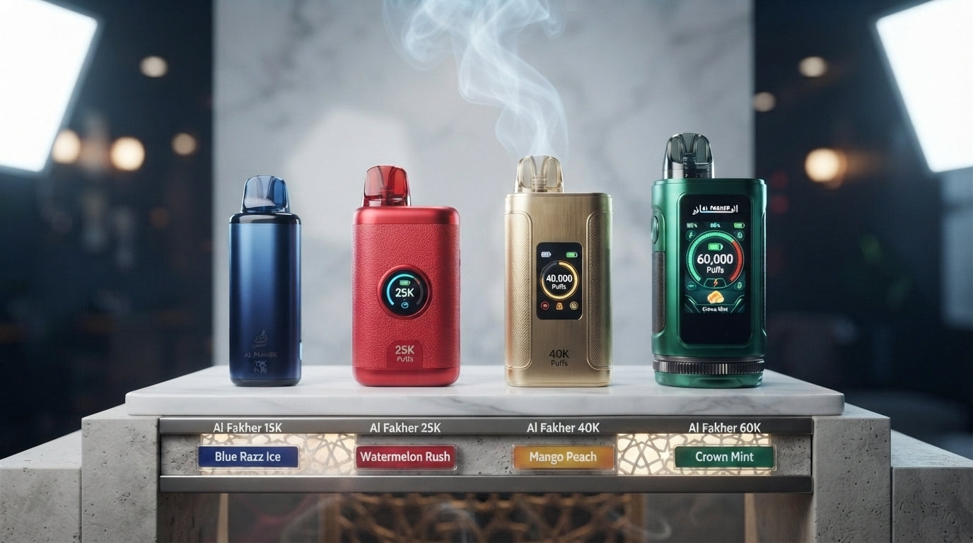 Al Fakher Puff Counts Compared: 15K vs 25K vs 40K vs 60K – Which Fits You?