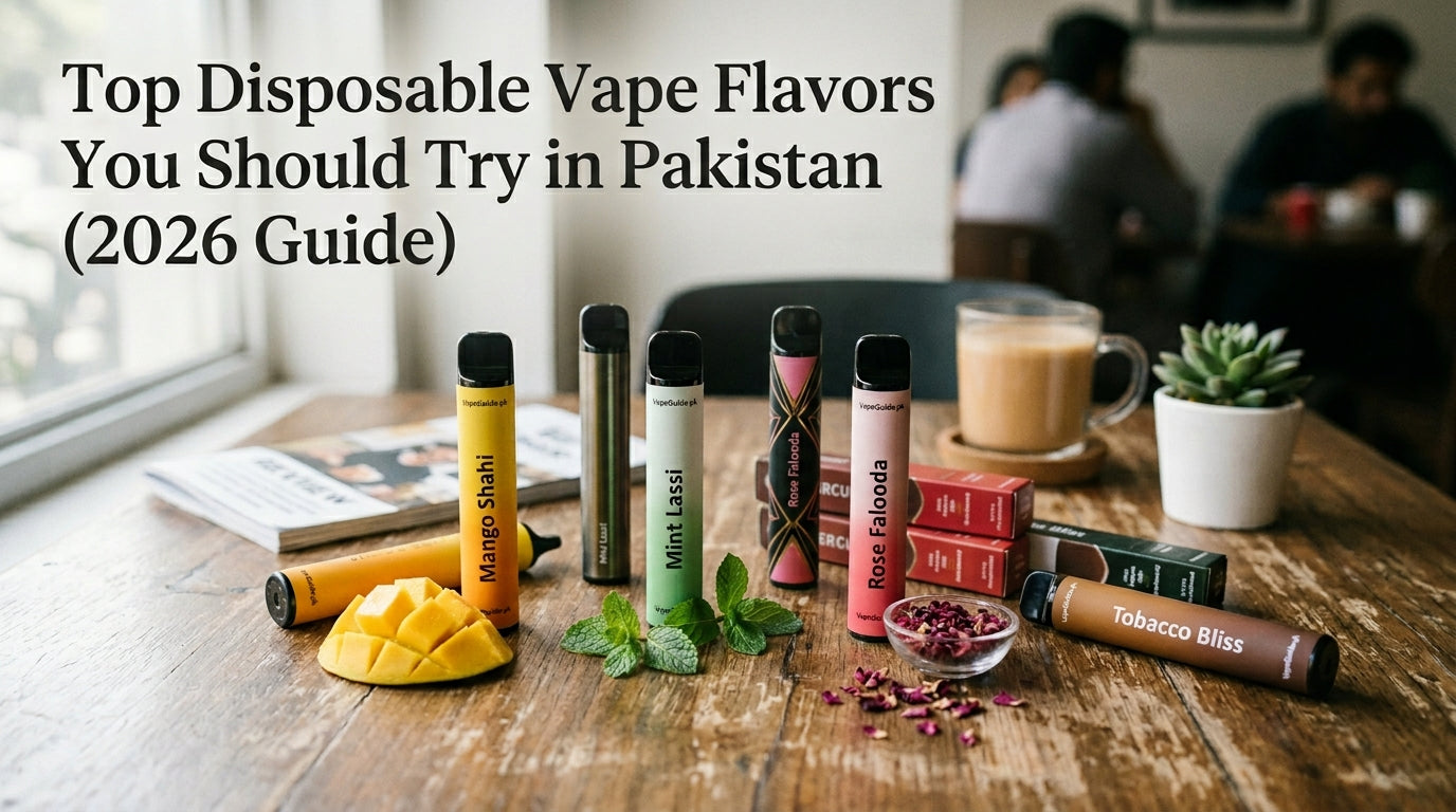 disposable vape flavors in Pakistan