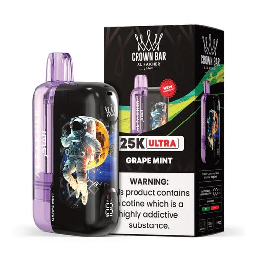 AL FAKHER CROWN BAR ULTRA 25K DISPOSABLE 50MG