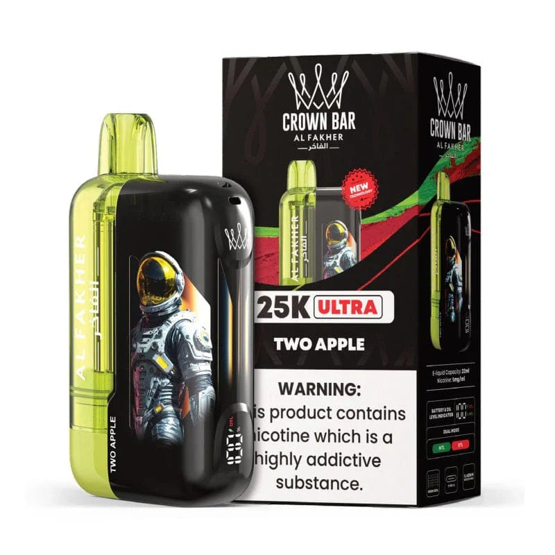 AL FAKHER CROWN BAR ULTRA 25K DISPOSABLE 50MG