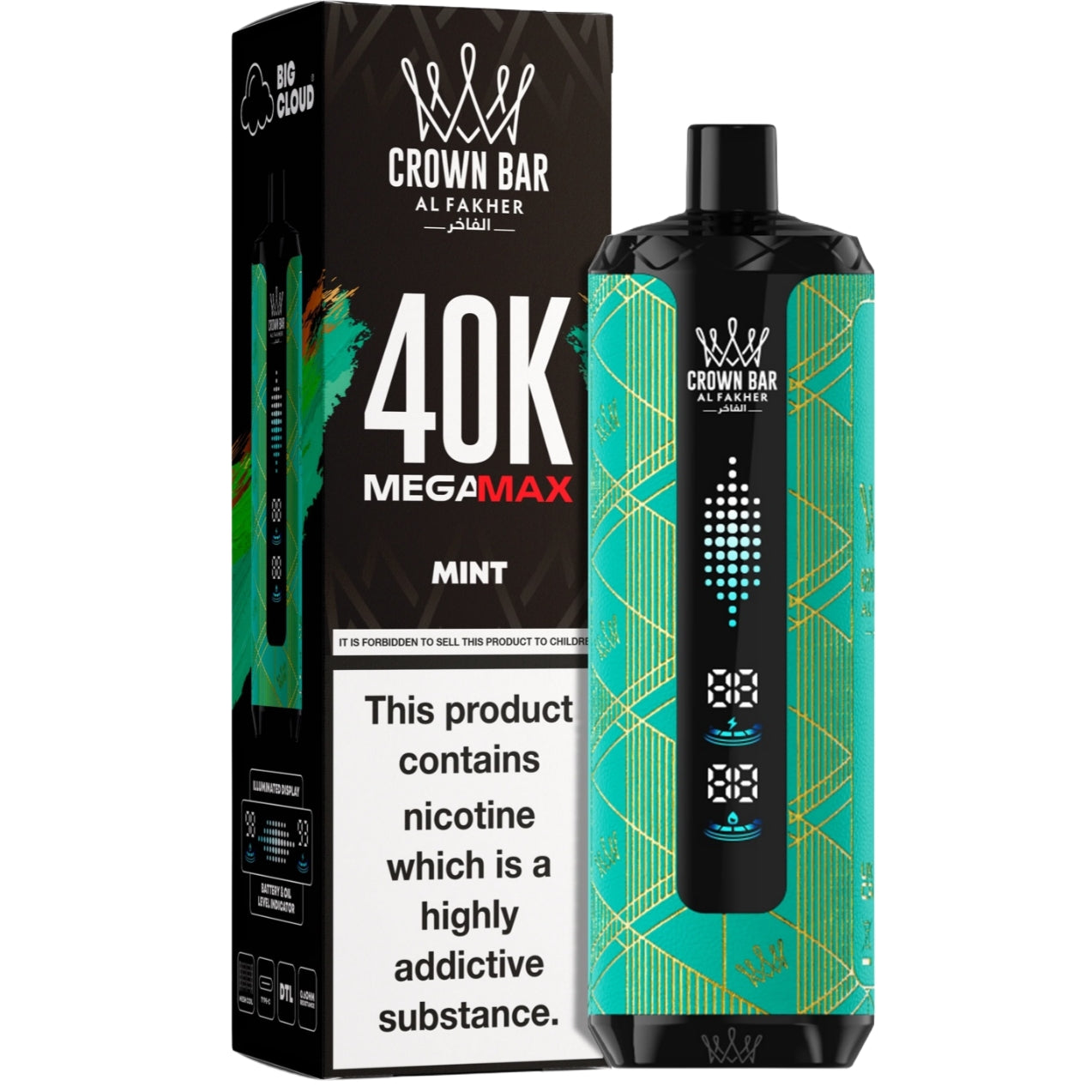 MINT - AL FAKHER MEGA MAX 40K DISPOSABLE