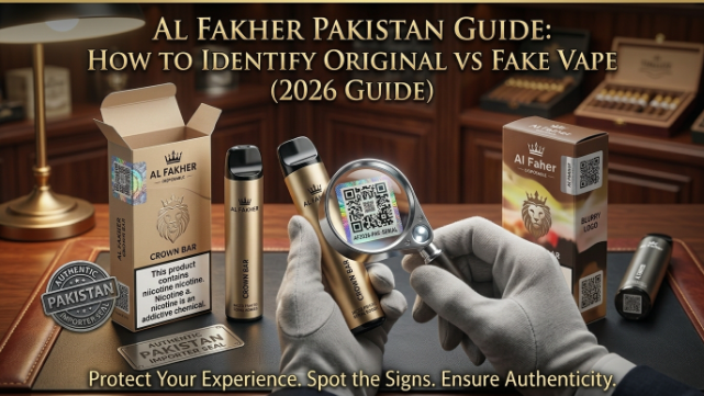 Al Fakher Pakistan Guide: How to Identify Original vs Fake Vape (2026 Guide)