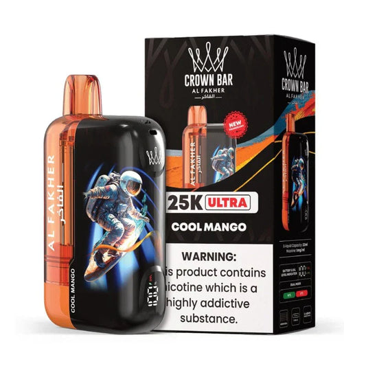 AL FAKHER CROWN BAR ULTRA 25K DISPOSABLE 50MG