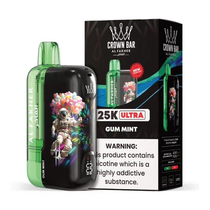 AL FAKHER CROWN BAR ULTRA 25K DISPOSABLE 50MG