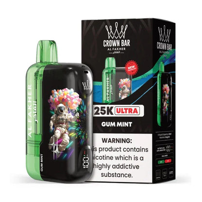AL FAKHER CROWN BAR ULTRA 25K DISPOSABLE 50MG