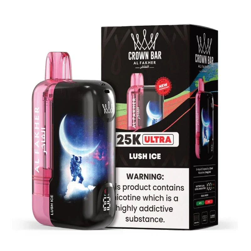 AL FAKHER CROWN BAR ULTRA 25K DISPOSABLE 50MG