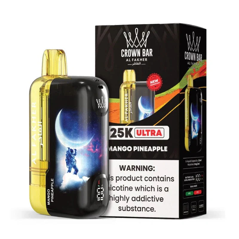AL FAKHER CROWN BAR ULTRA 25K DISPOSABLE 50MG