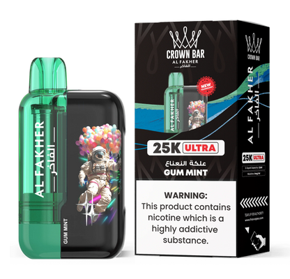al fakher gum mint vape , disposable vape 