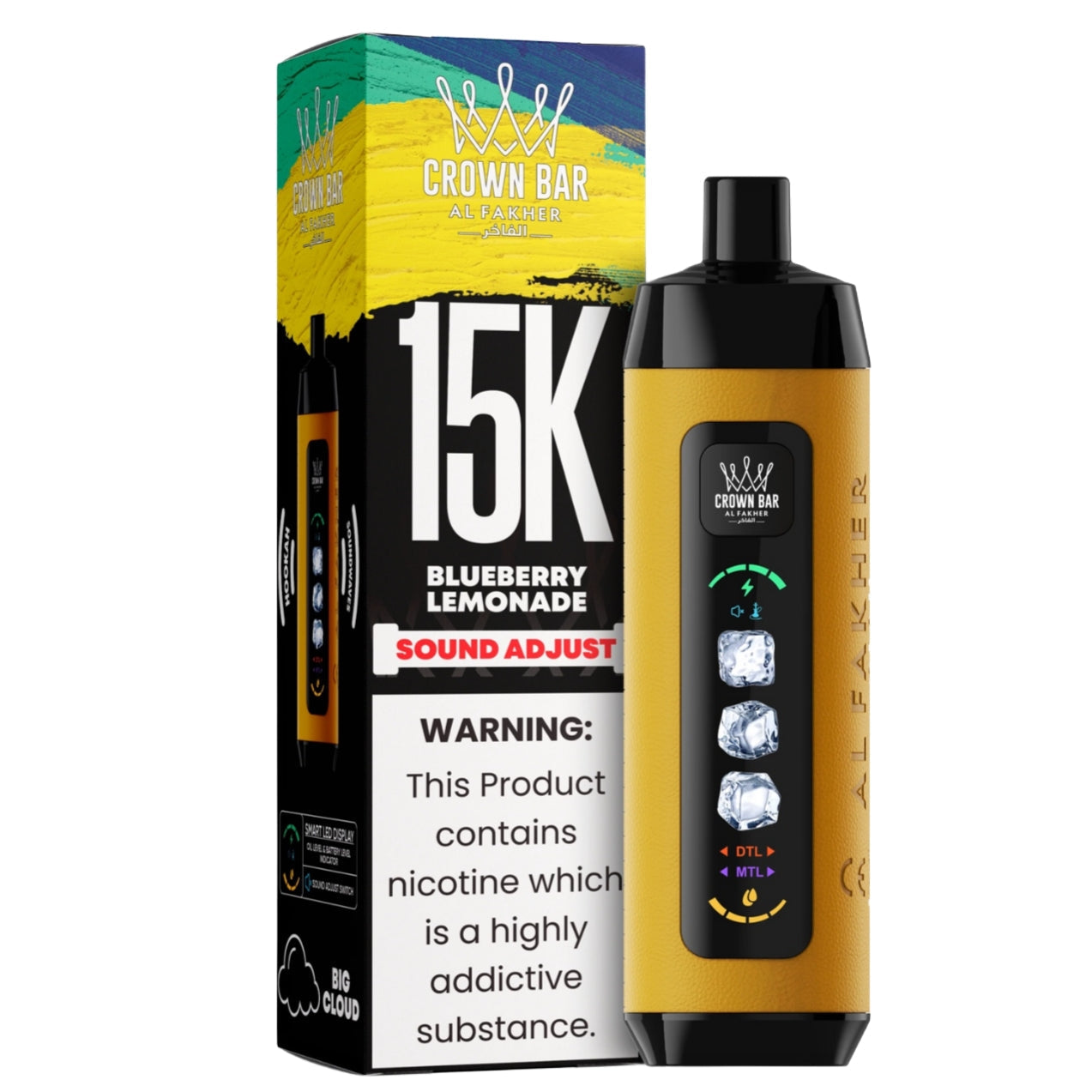 al fakher ice control crown bar hypermax