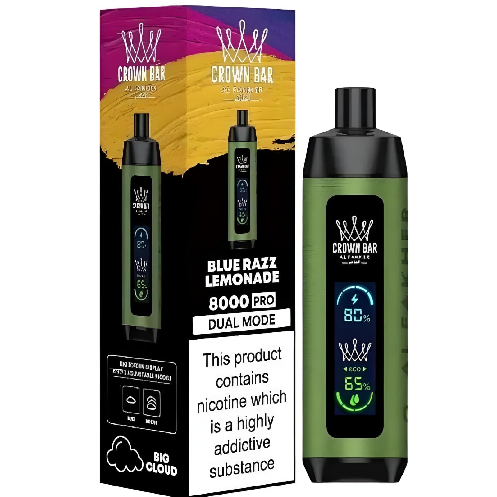 al fakher crown bar disposable