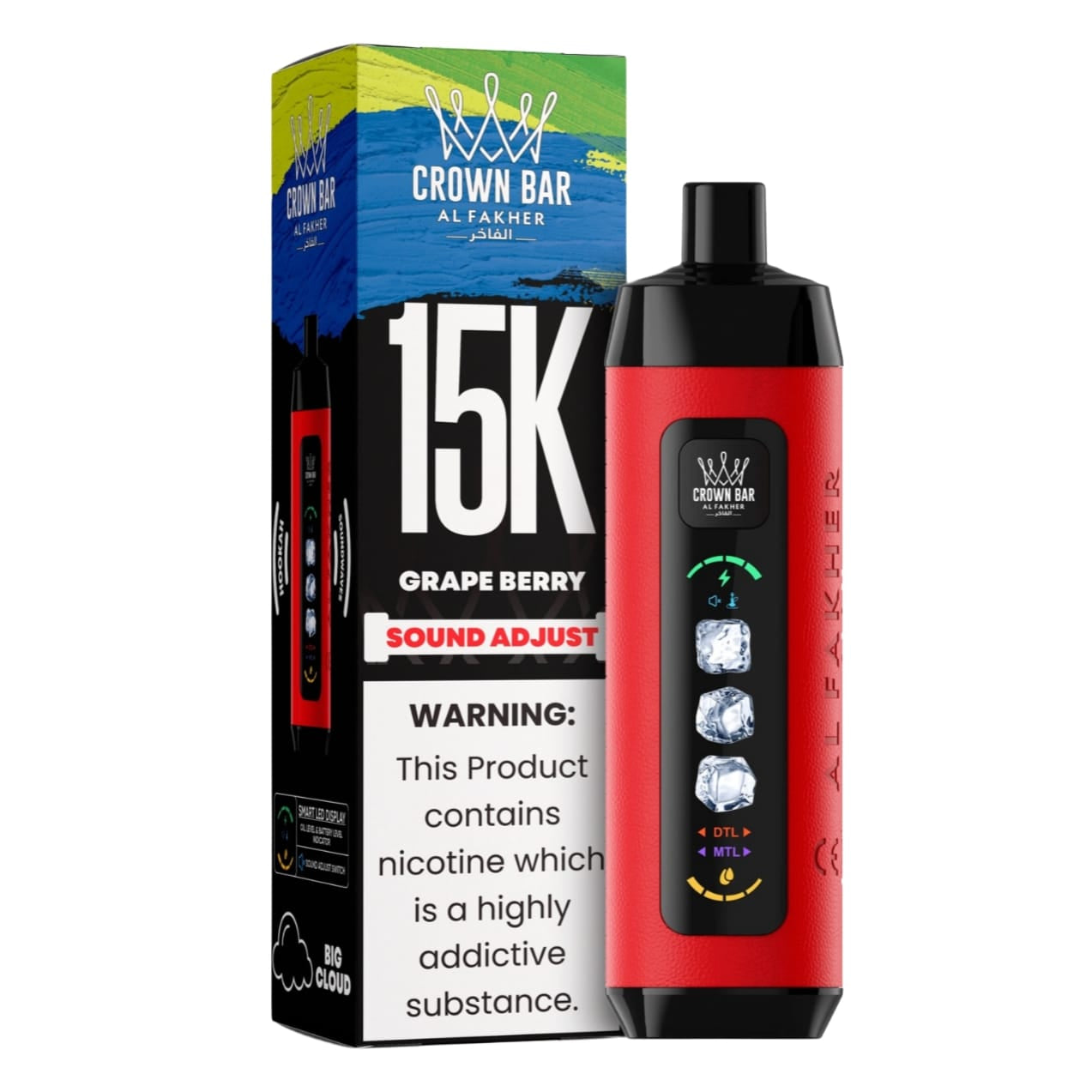 al fakher ice control disposable