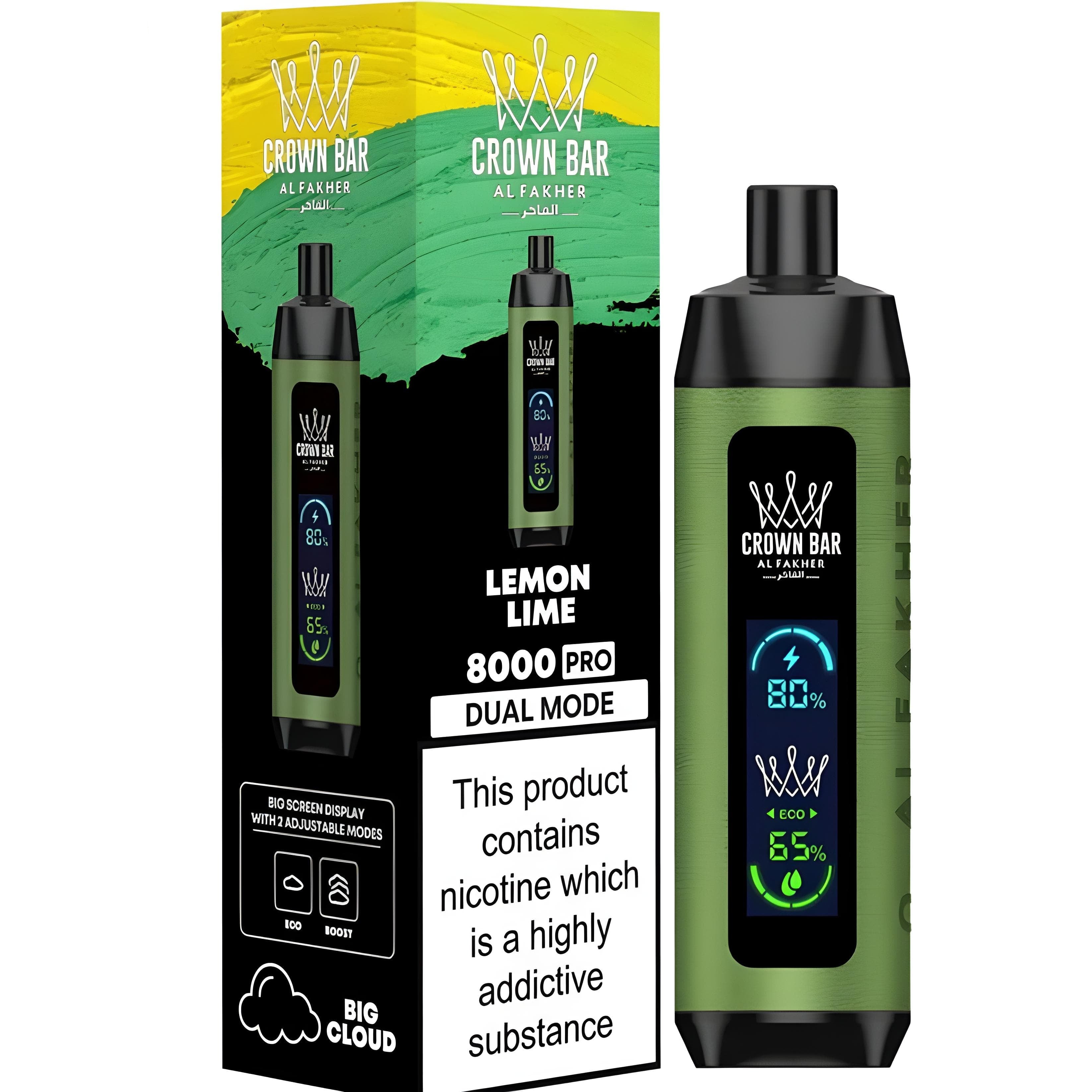 al fakher crown bar disposable