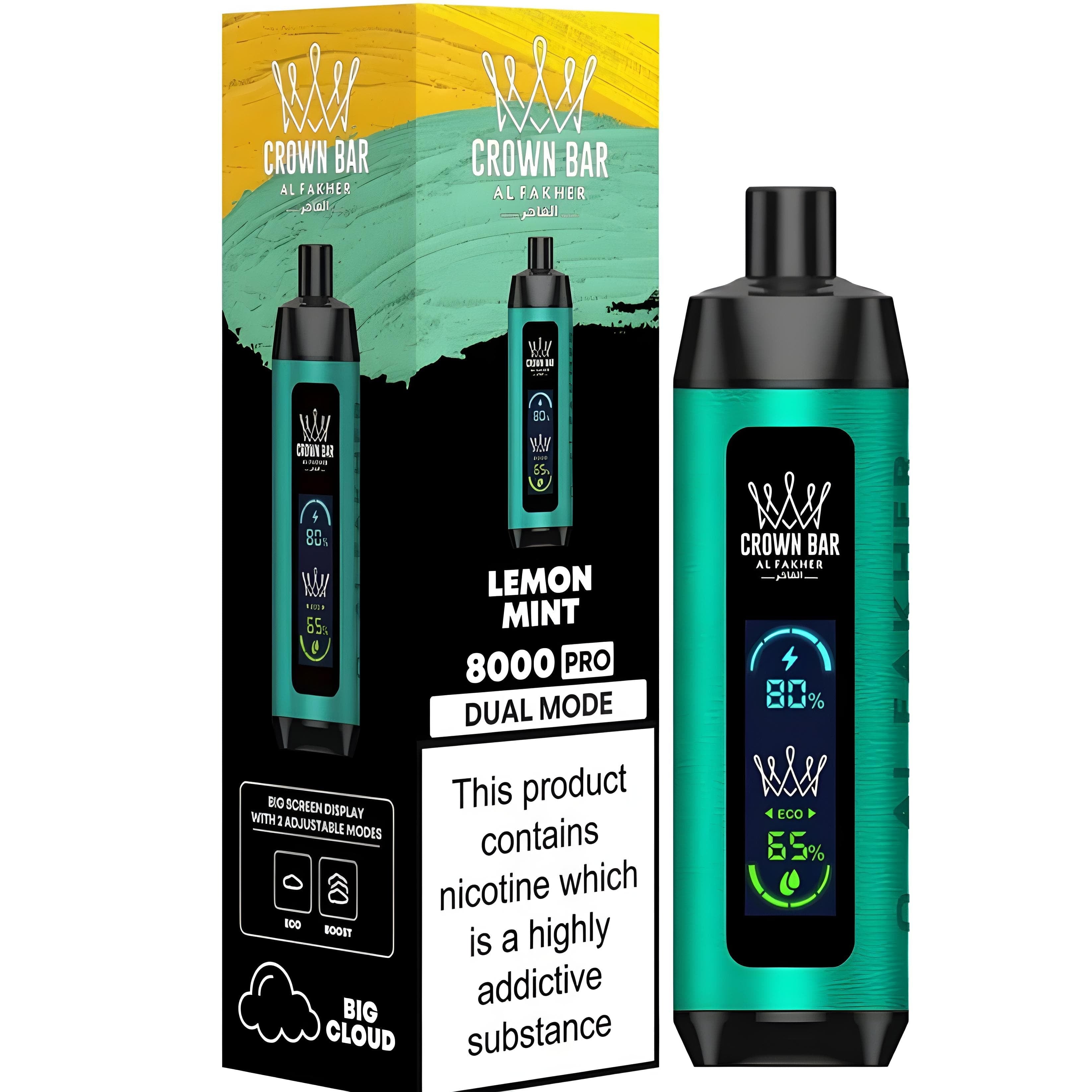 al fakher crown bar disposable