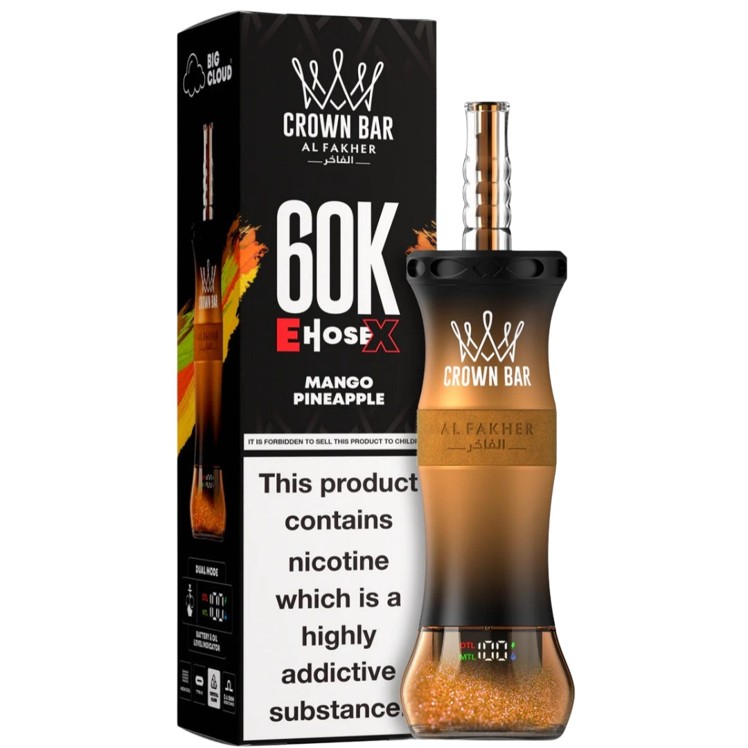 al fakher ehose 60k disposable , Al Fakher MANGO PINEAPPLE vape in pakistan