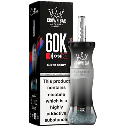 al fakher ehose 60k disposable , Al Fakher Mixed Berry 6mg Disposable Vape