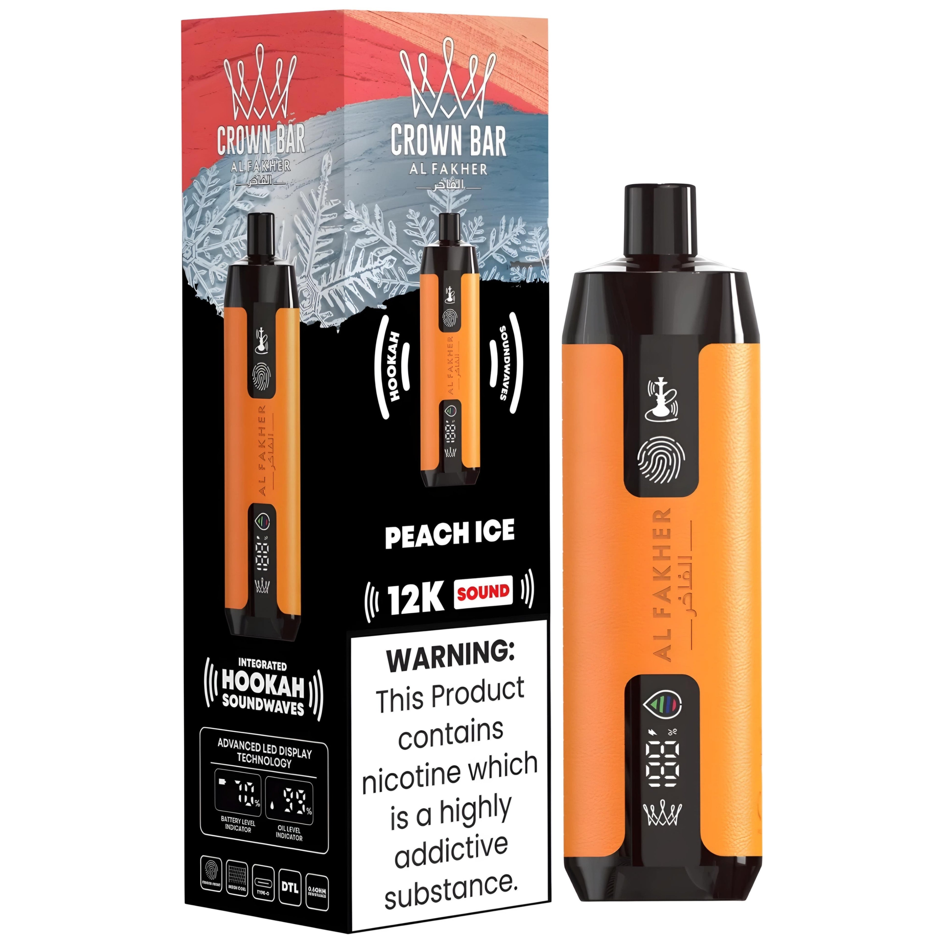 al fakher crown bar 12k disposable price in pakistan