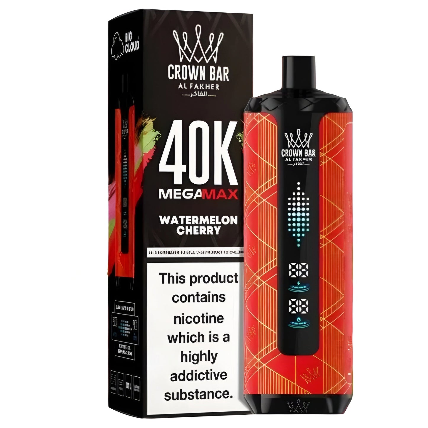 al fakher crown bar disposable